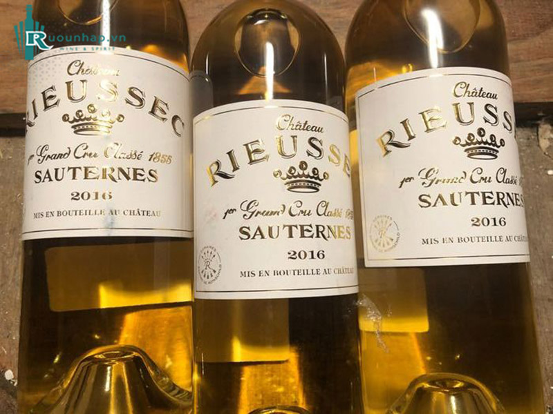 Rượu Vang Château Rieussec Sauternes