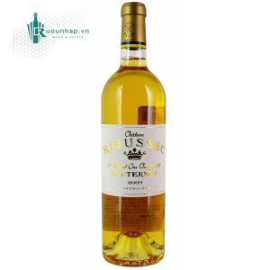 Rượu Vang Château Rieussec Sauternes