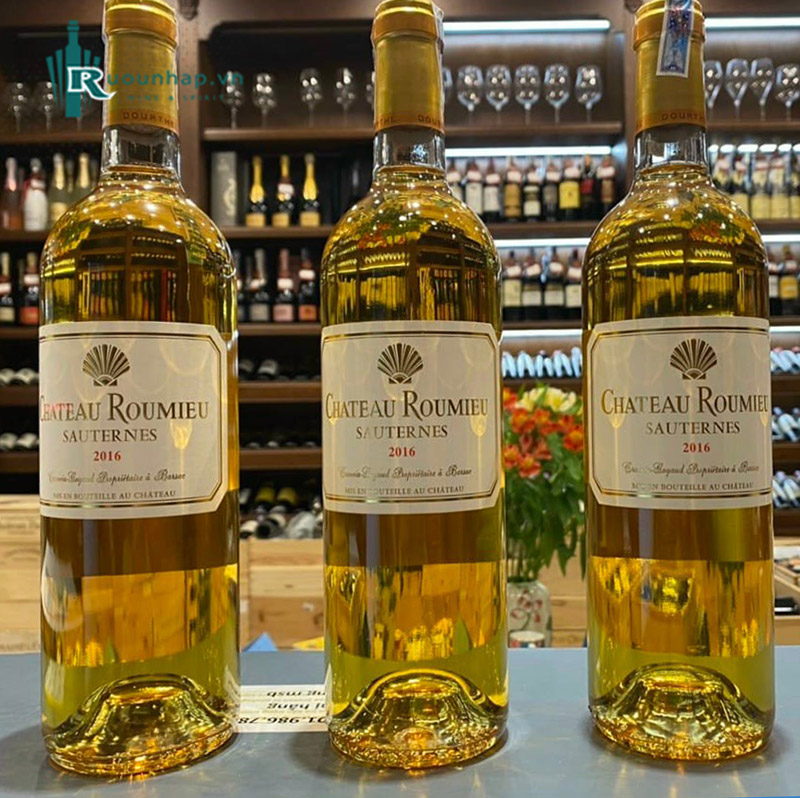 Rượu Vang Chateau Roumieu Sauternes