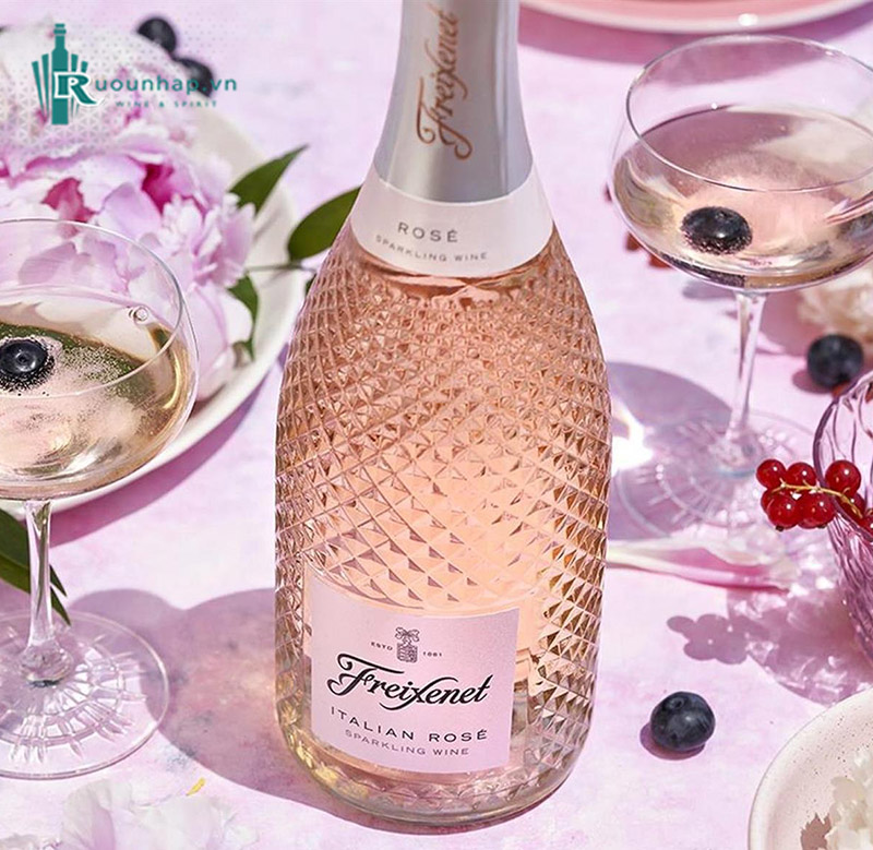 Rượu Vang Freixenet Italian Rosé Sparkling Wine Extra  Dry