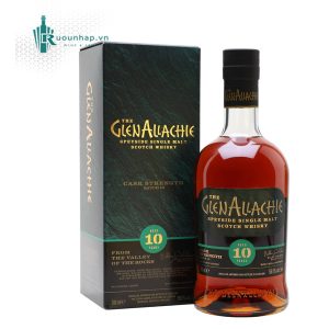 Rượu GlenAllachie 10 Years Cask Strength Batch 10