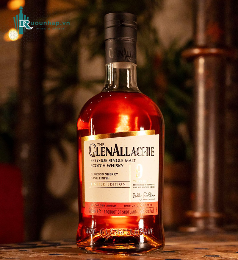 Rượu GlenallAchie 9 Oloroso Sherry Cask Finish