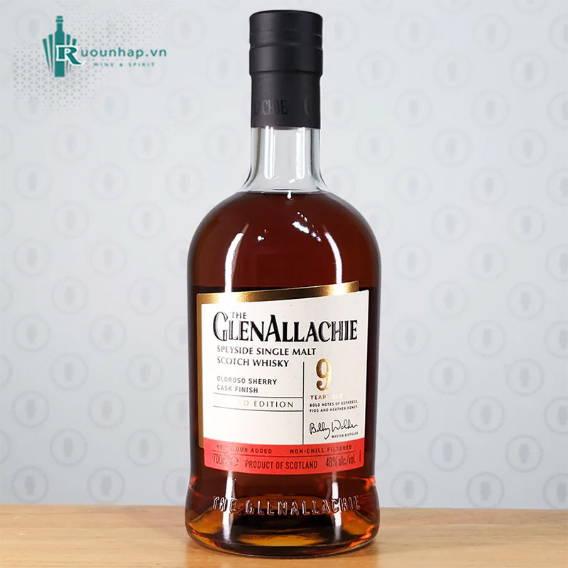 Rượu GlenallAchie 9 Oloroso Sherry Cask Finish