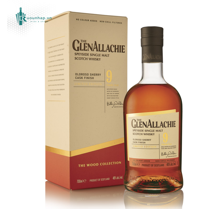 Rượu GlenallAchie 9 Oloroso Sherry Cask Finish