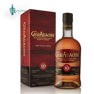 Rượu Glenallachie 10 Ruby Port Wood Finish