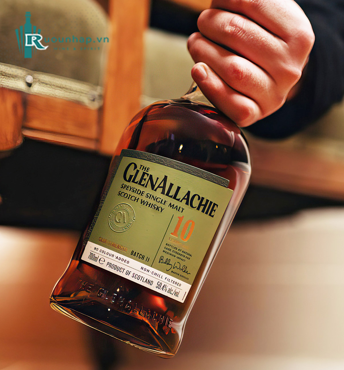 Rượu Glenallachie 10 Years Old Cask Strength Batch 11