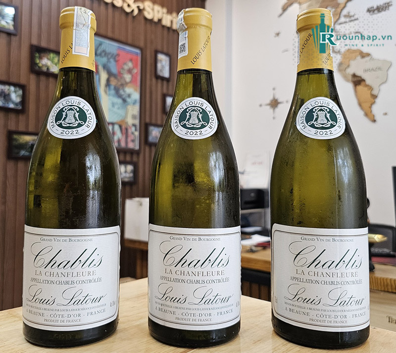 Rượu Vang Louis Latour Chablis La Chanfleure