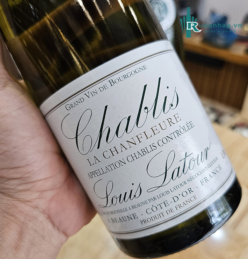 Rượu Vang Louis Latour Chablis La Chanfleure