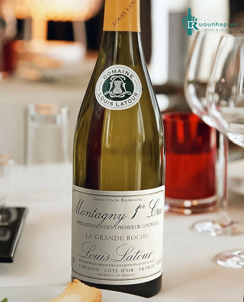 Rượu Vang Louis Latour Montagny 1er Cru La Grande Roche