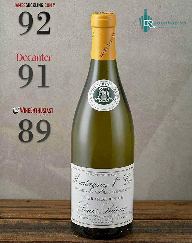 Rượu Vang Louis Latour Montagny 1er Cru La Grande Roche