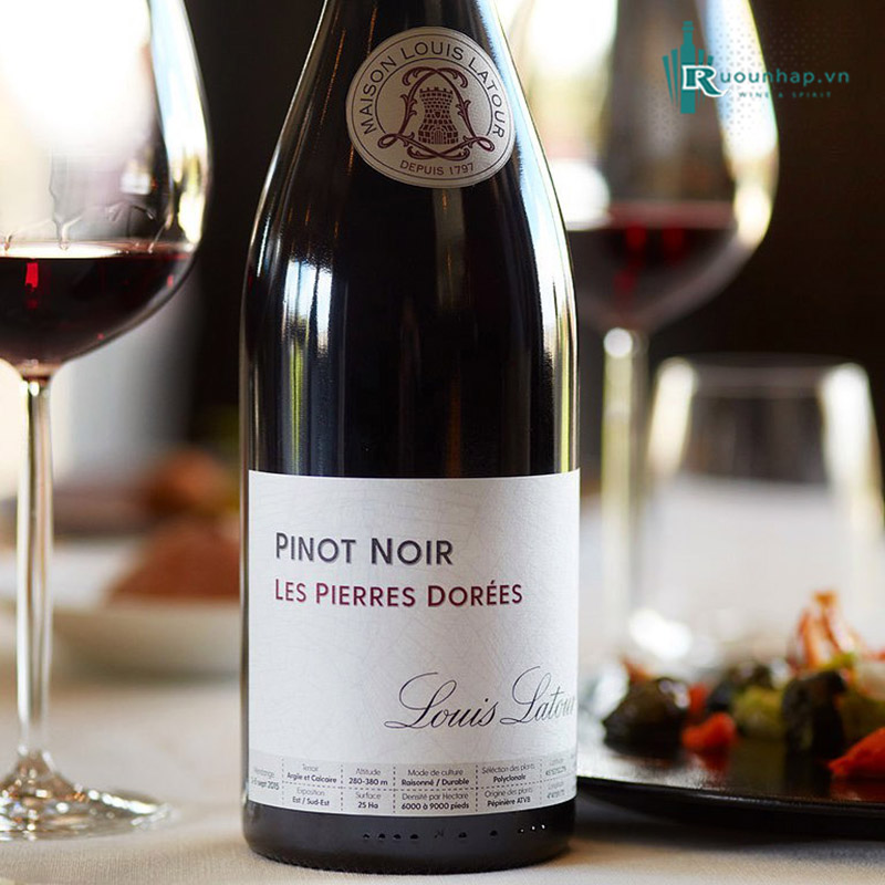 Rượu Vang Louis Latour Pinot Noir Les Pierres Dorées