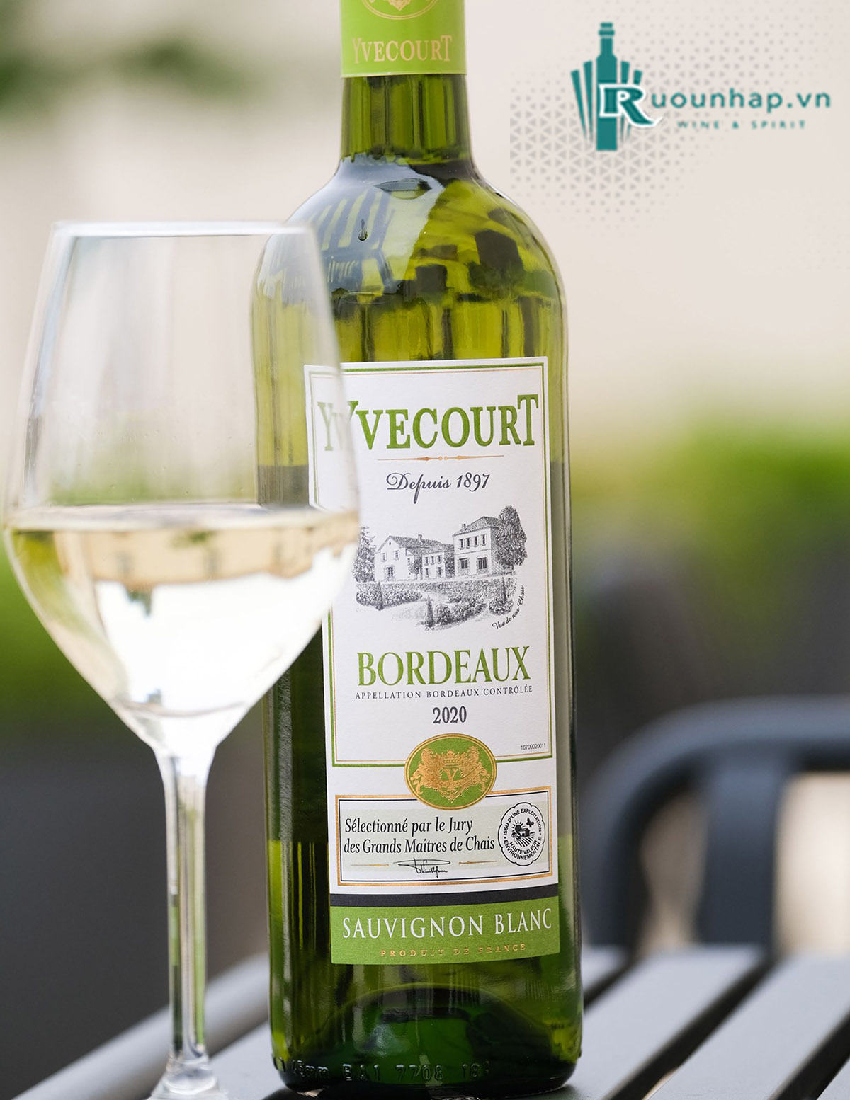 Rượu Vang Yvecourt Bordeaux Blanc