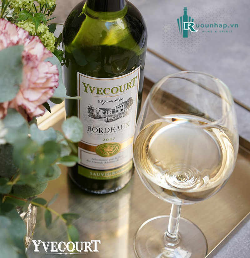 Rượu Vang Yvecourt Bordeaux Blanc