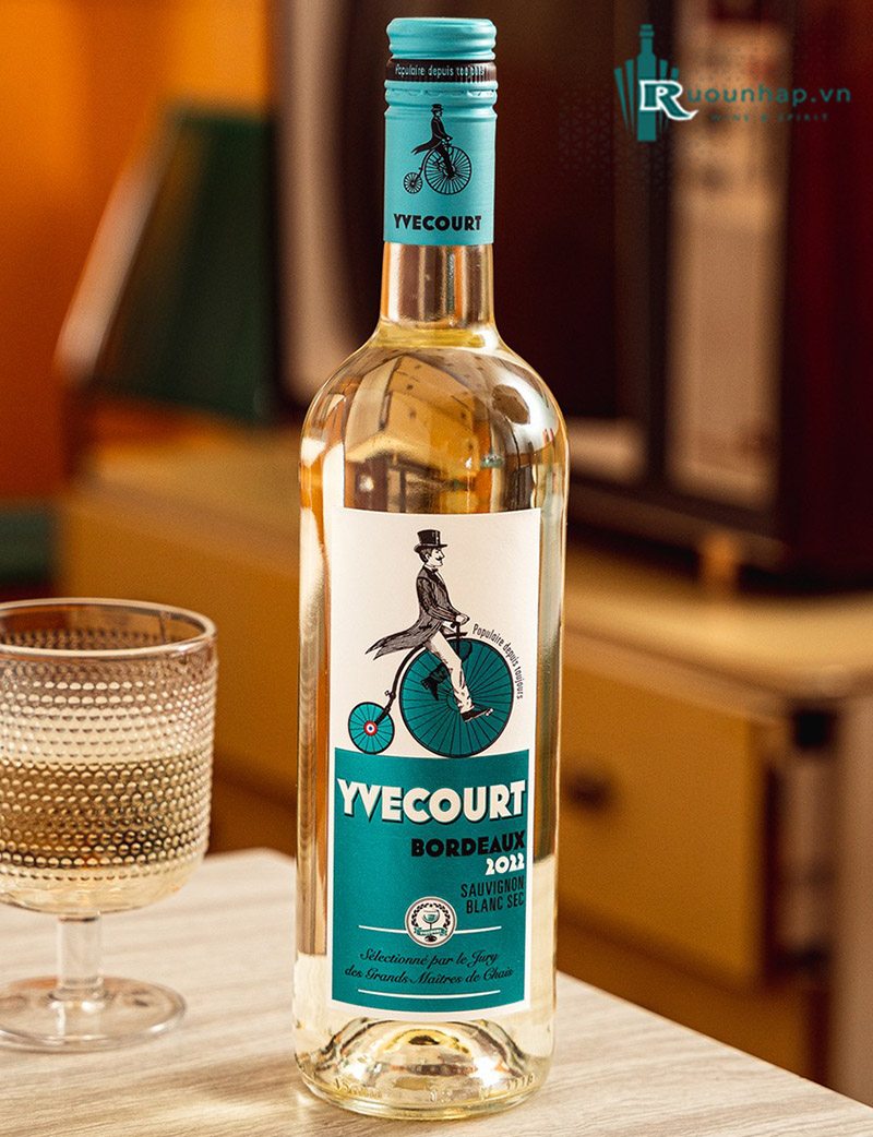 Rượu Vang Yvecourt Bordeaux Blanc