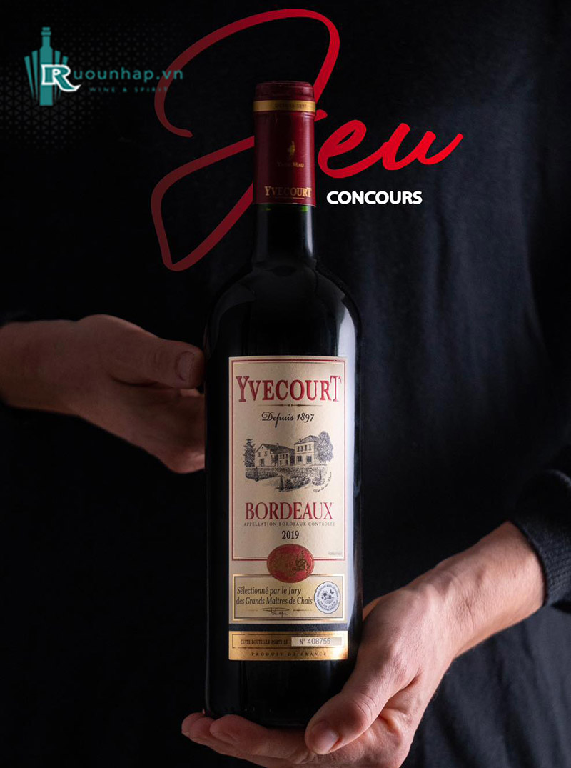 Rượu Vang Yvecourt Bordeaux Rouge