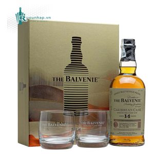 Rượu Balvenie 14 Caribbean Cask Hộp Quà 2025