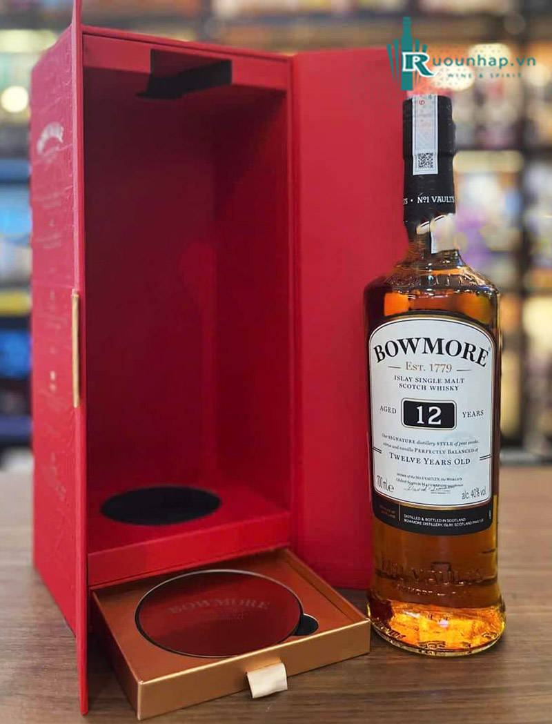 Rượu Bowmore 12 Hộp Quà 2025