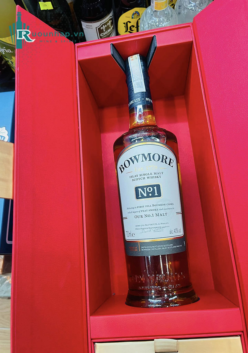 Rượu Bowmore No.1 Hộp Quà 2025