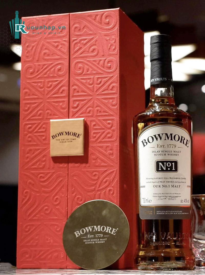 Rượu Bowmore No.1 Hộp Quà 2025