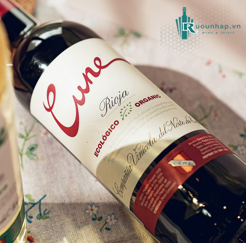 Rượu Vang Cune Organic Rioja