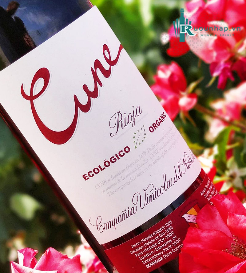 Rượu Vang Cune Organic Rioja