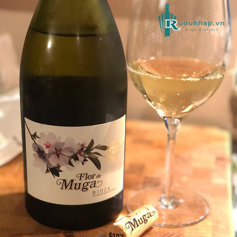 Rượu Vang Flor de Muga White