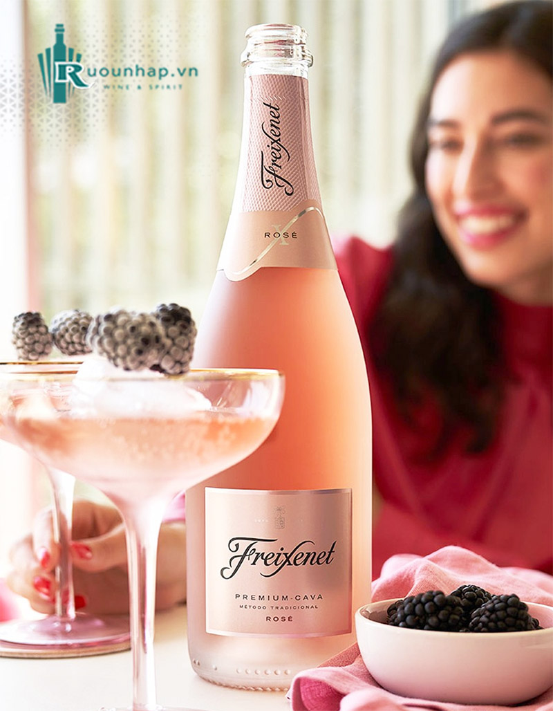 Rượu Vang Freixenet Rosé Dry Cava