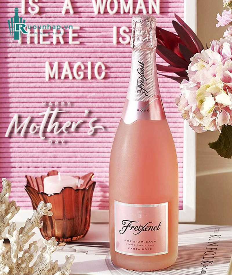 Rượu Vang Freixenet Rosé Dry Cava