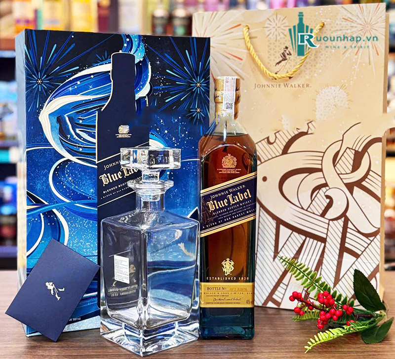 Rượu Johnnie Walker Blue Label Hộp Quà 2025