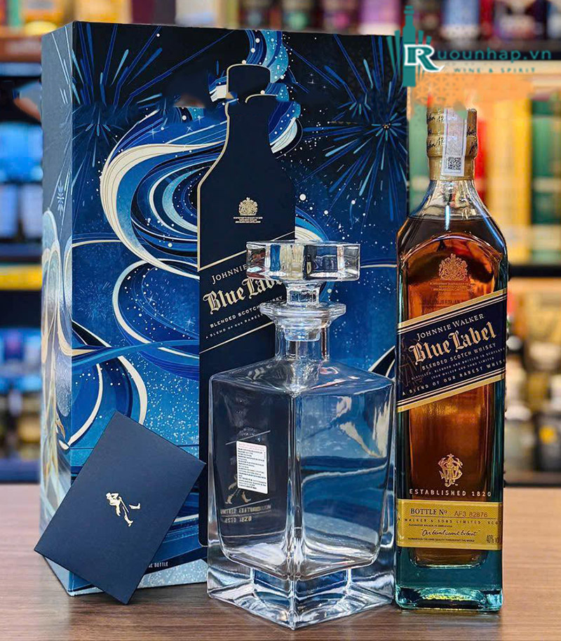 Rượu Johnnie Walker Blue Label Hộp Quà 2025