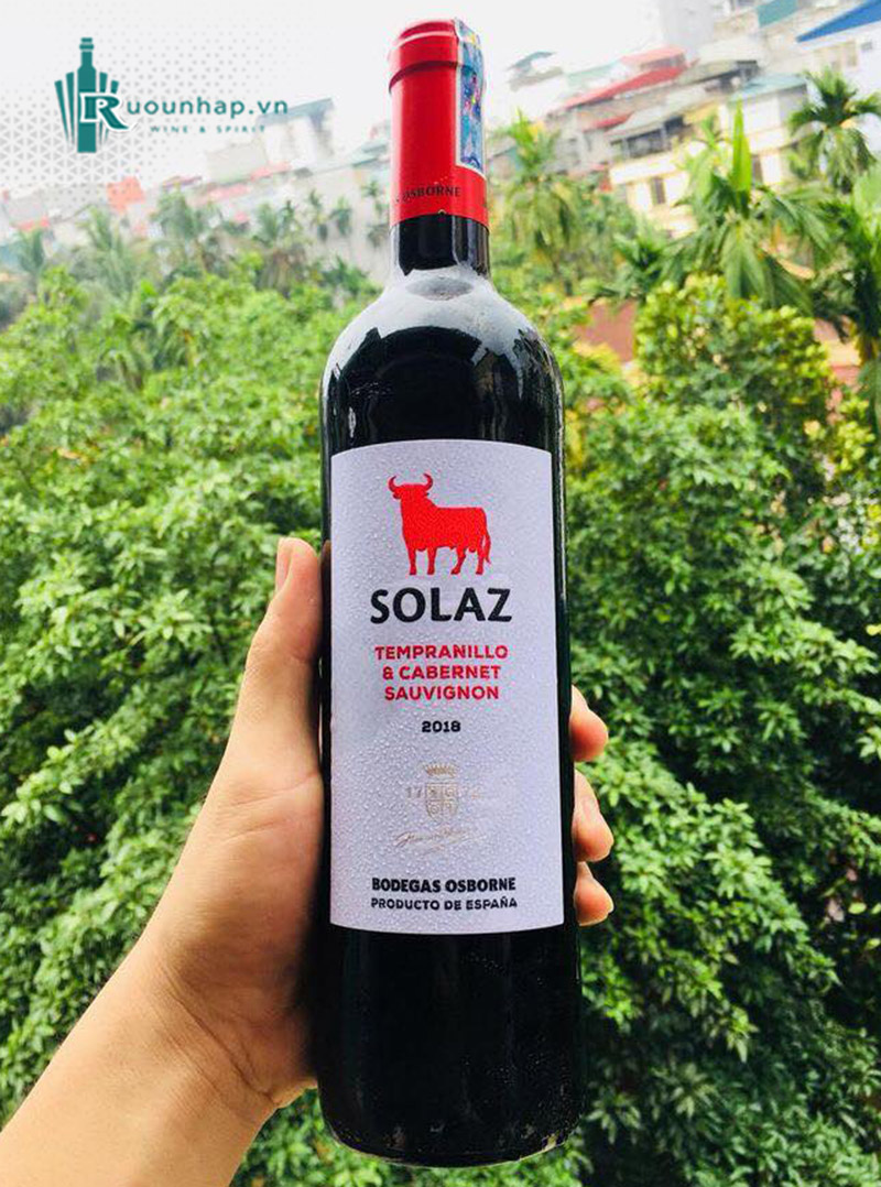 Rượu Vang Solaz Tempranillo Cabernet Sauvignon