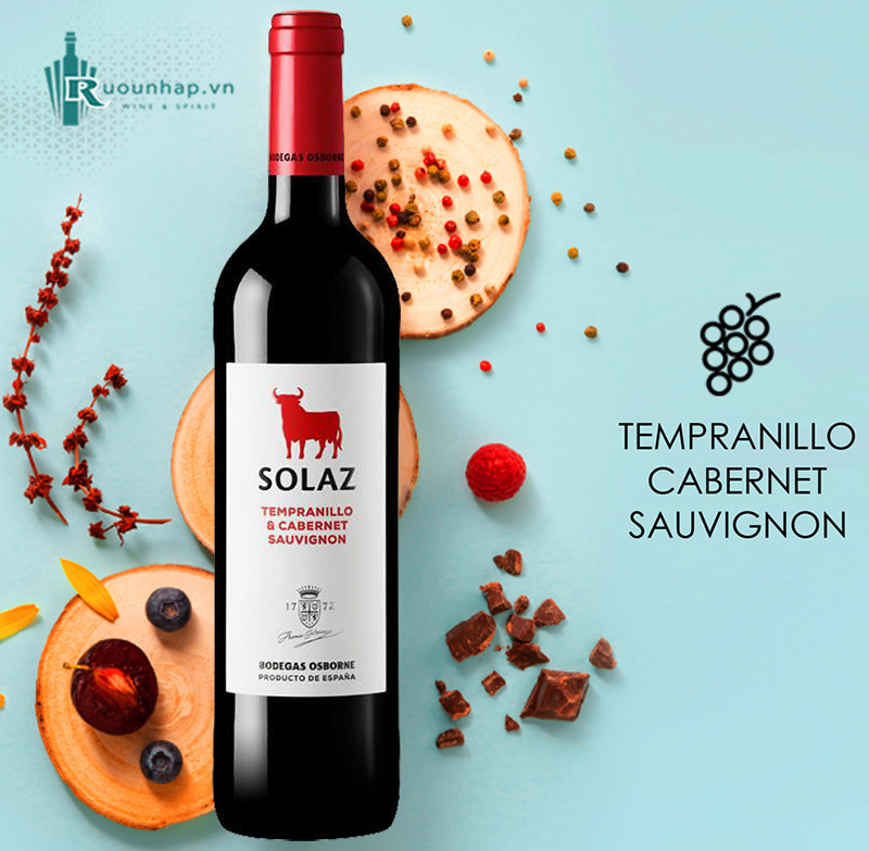 Rượu Vang Solaz Tempranillo Cabernet Sauvignon