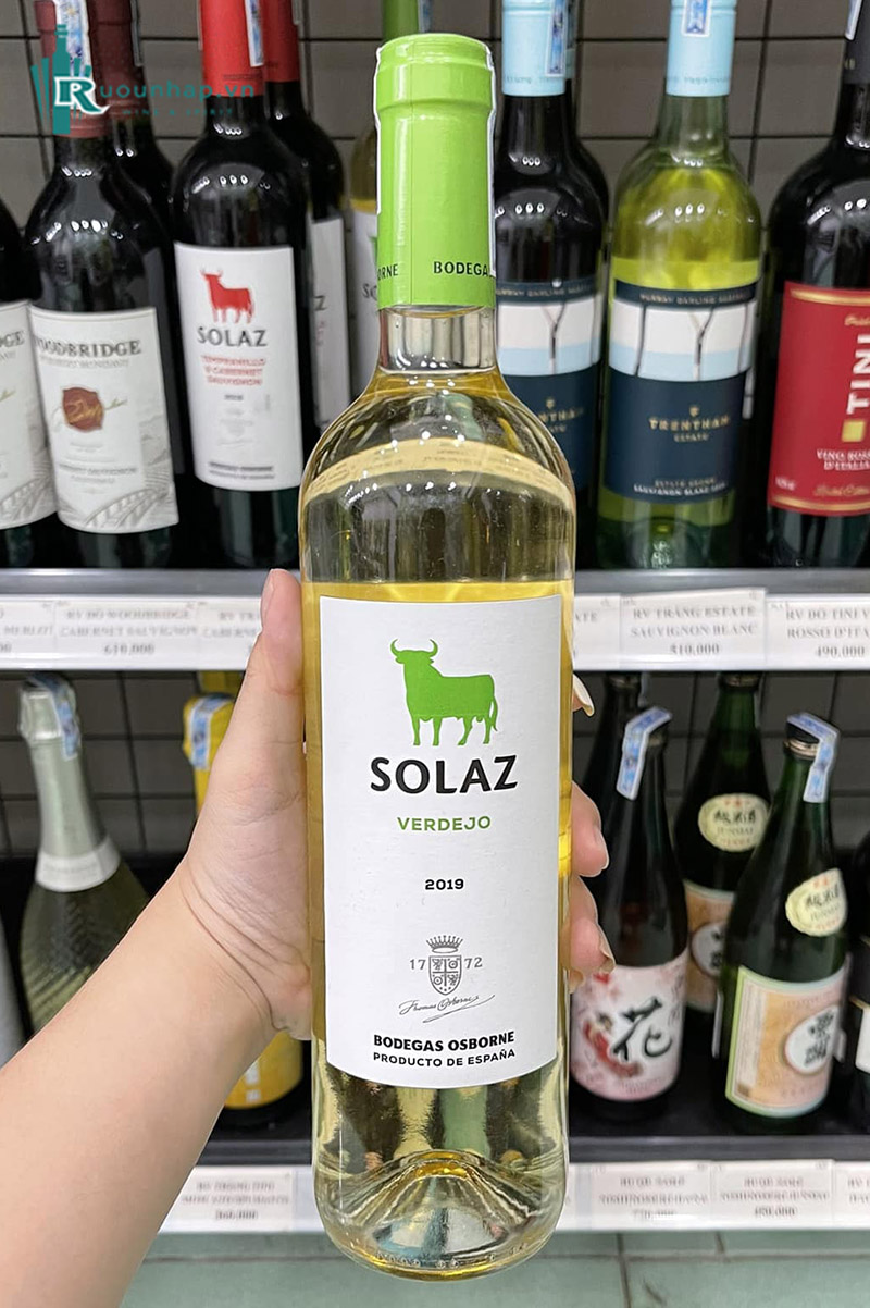 Rượu Vang Solaz Verdejo