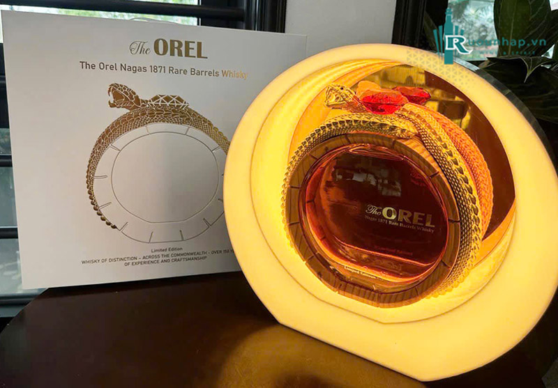 Rượu The Orel Nagas 1871 Rare Barrels