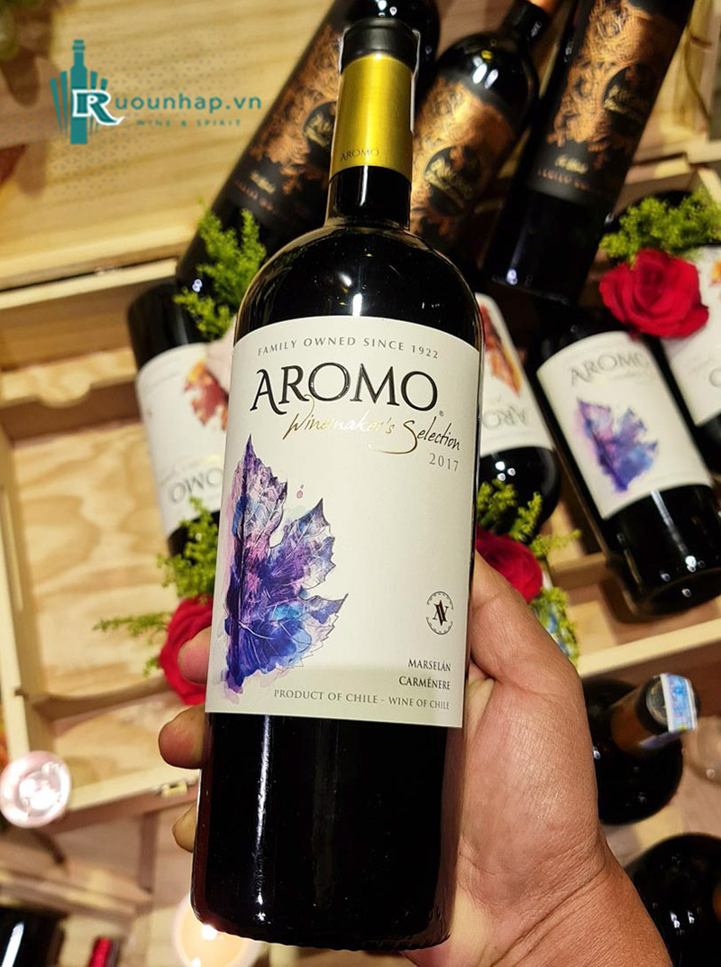 Rượu Vang Aromo Marselan Carmenere