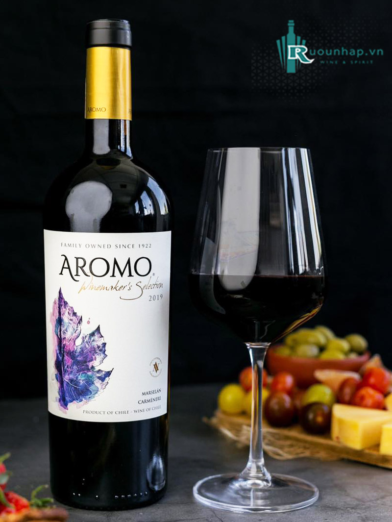 Rượu Vang Aromo Marselan Carmenere