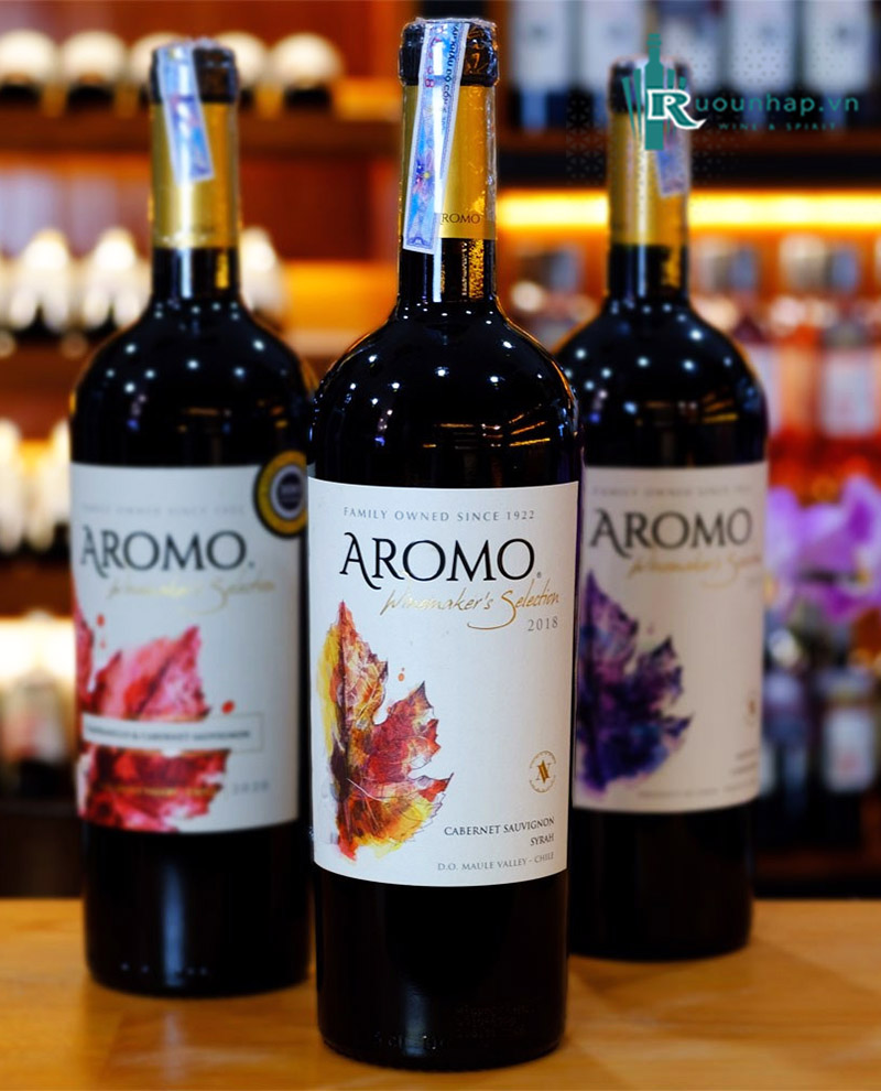 Rượu Vang Aromo Winemaker’s Selection Cabernet Sauvignon Syrah