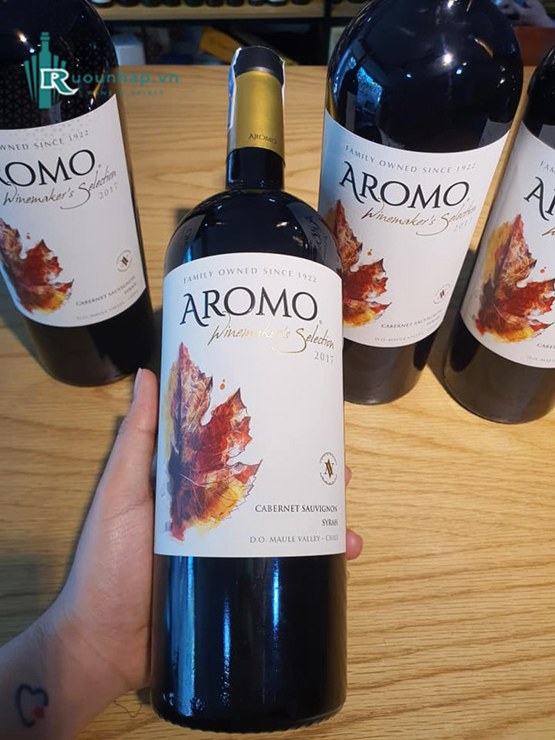 Rượu Vang Aromo Winemaker’s Selection Cabernet Sauvignon Syrah