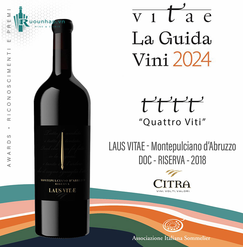 Rượu Vang Laus Vitae Montepulciano