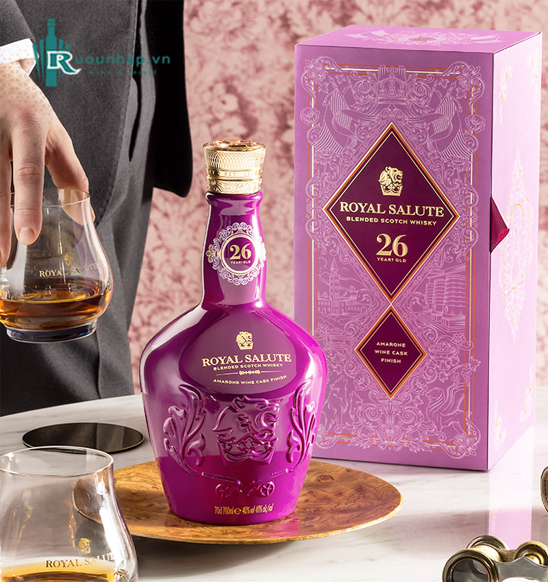 Rượu Royal Salute 26 Amarone Wine Cask Finish