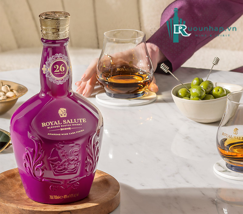 Rượu Royal Salute 26 Amarone Wine Cask Finish