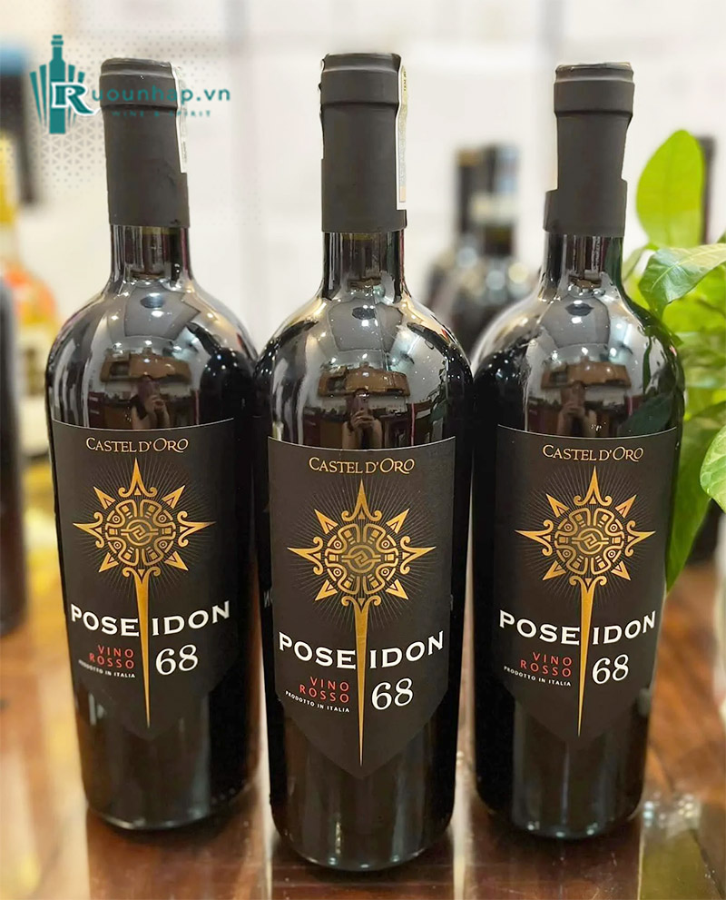 Rượu Vang Castel D'Oro Poseidon 68