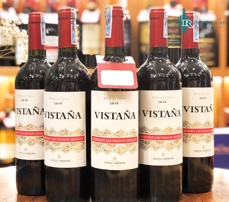 Rượu Vang Santa Carolina Vistana Cabernet Sauvignon Merlot