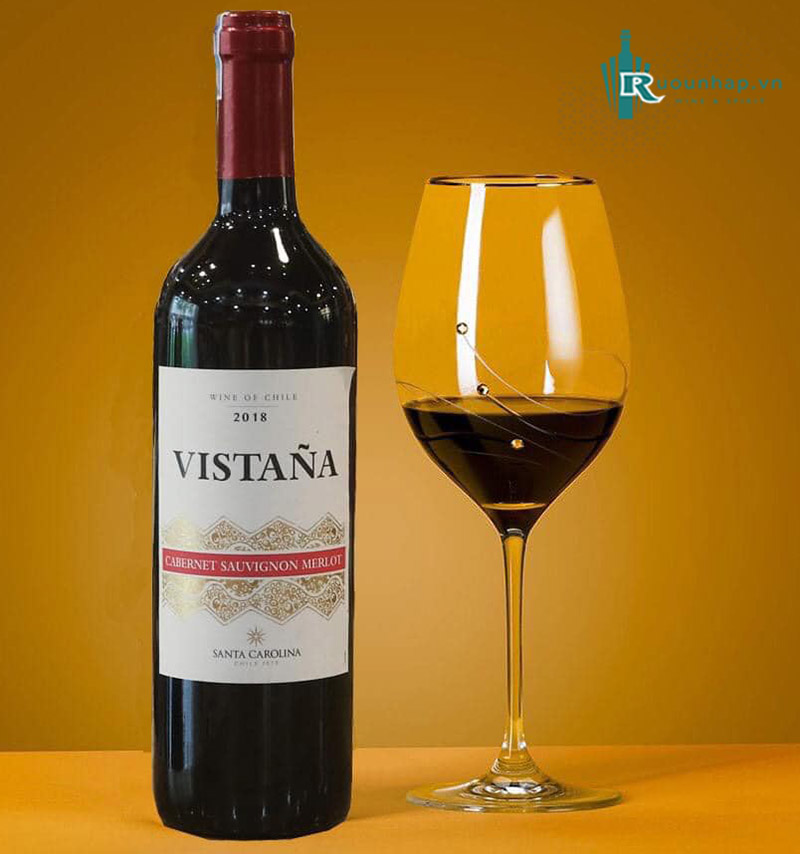 Rượu Vang Santa Carolina Vistana Cabernet Sauvignon Merlot