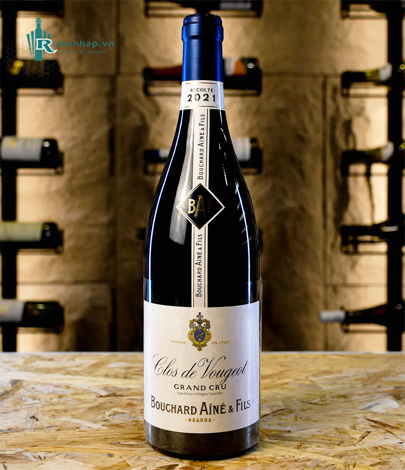 Rượu Vang Clos De Vougeot Grand Cru Bouchard Aine & Fils