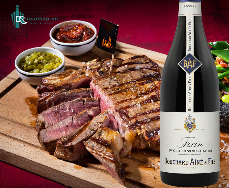 Rượu Vang Fixin 1er Cru Clos du Chapitre Bouchard Aine & Fils