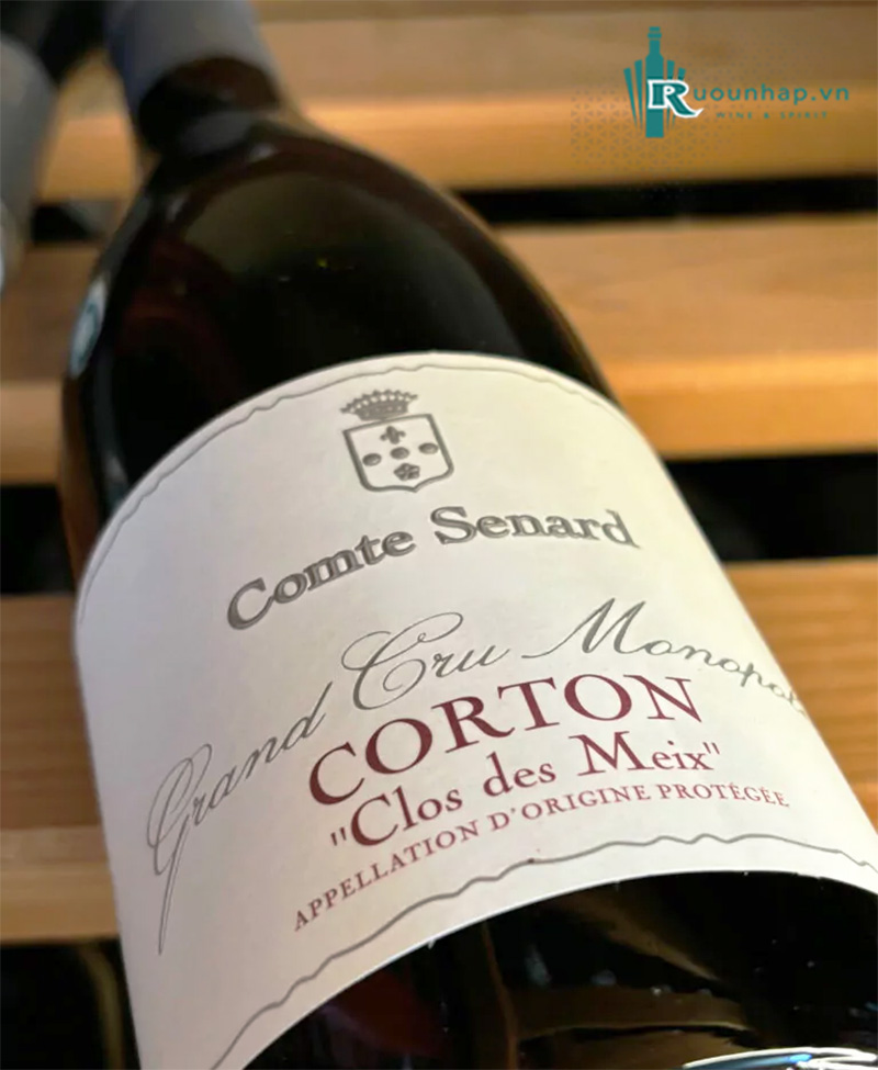 Rượu Vang Comte Senard Corton Clos Des Meix Grand Cru Monopole