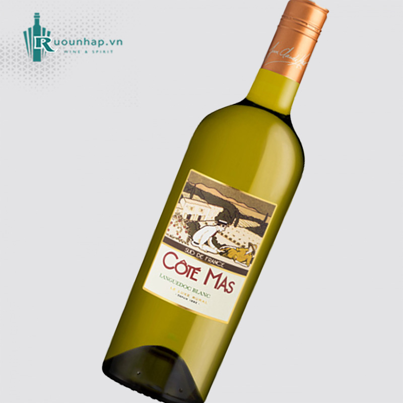 Rượu Vang Cote Mas Languedoc Blanc