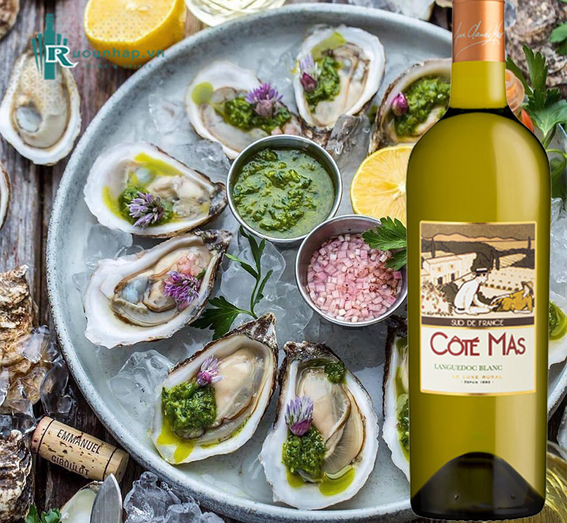 Rượu Vang Cote Mas Languedoc Blanc