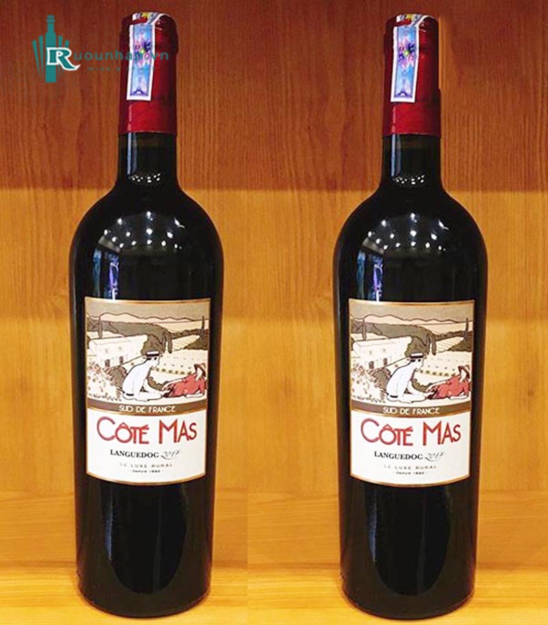 Rượu Vang Cote Mas Languedoc Rouge